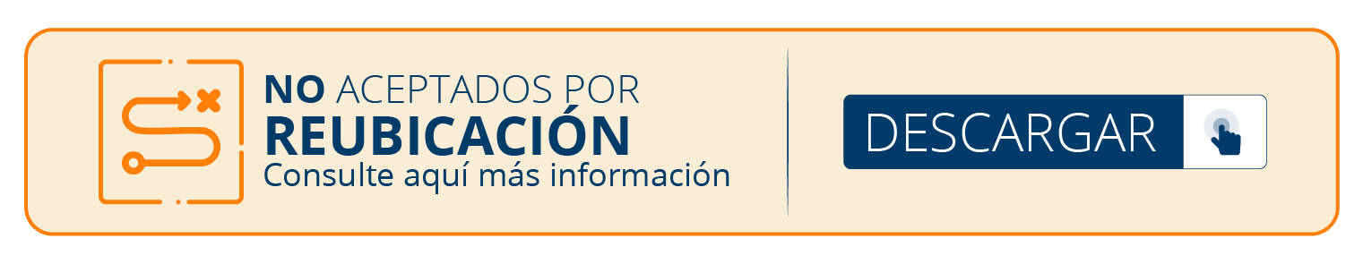 Imagen no aceptados reubicacion